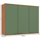 Ver imagem 3 de Cozinha 1 Aéreo 120 cm Princess Verde/Freijó/Sálvia