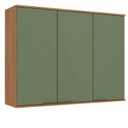 Ver imagem 1 de Cozinha 1 Aéreo 120 cm Princess Verde/Freijó/Sálvia