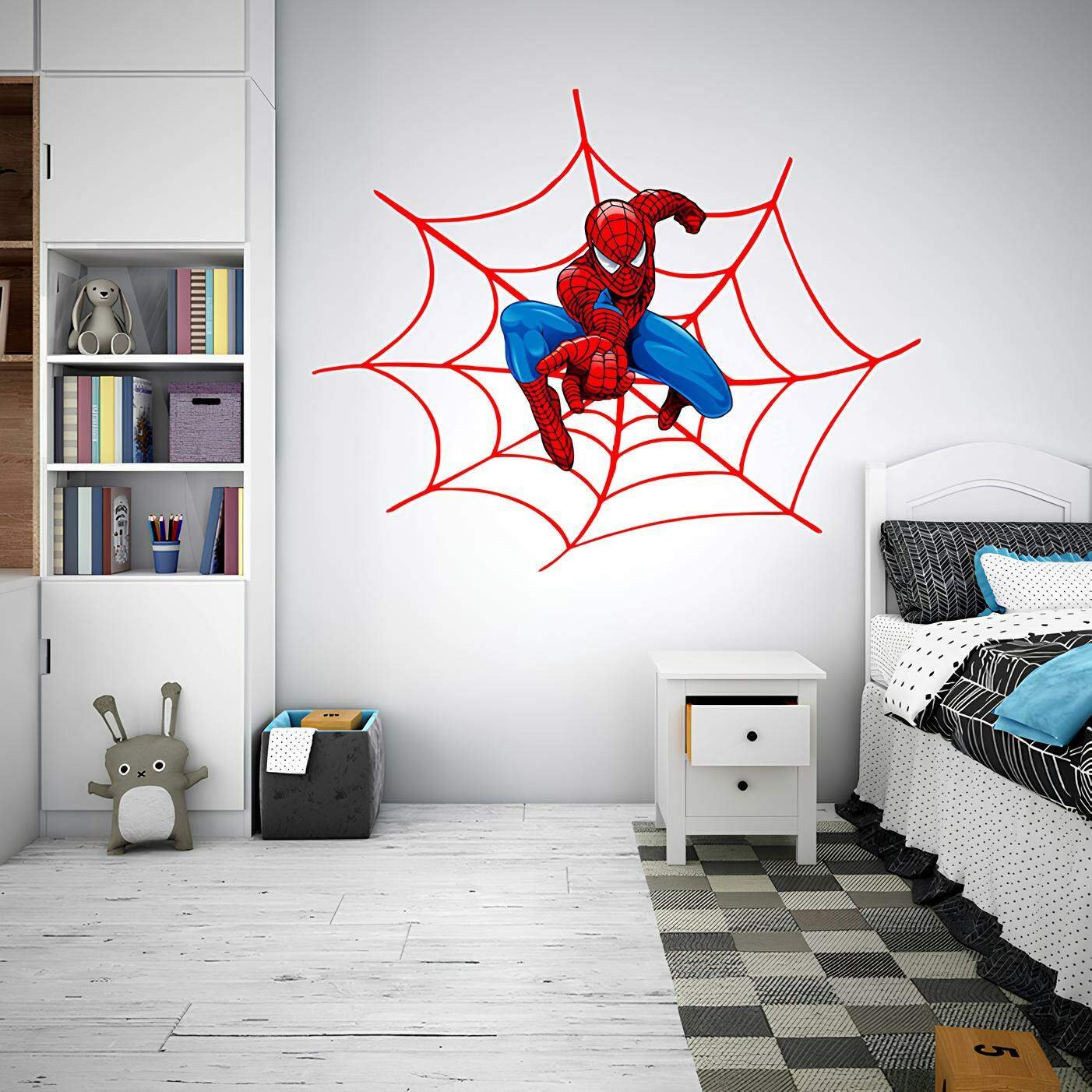 Adesivo de Parede Homem Aranha Mod05:50 X 49 Cm