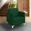Ver imagem 1 de Poltrona Helena Decorativa Clinica e Recepção:verde