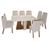 Sala de Jantar 135x135 8 Cadeiras Magic Bom Pastor - 2