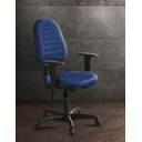 Ver imagem 2 de Kit com 2 Cadeiras de Escritório Internauta Premium martiflex AZUL
