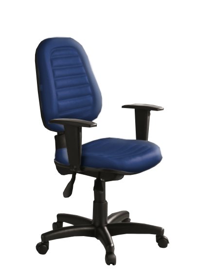 Kit com 2 Cadeiras de Escritório Internauta Premium martiflex AZUL - 4