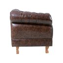 Ver imagem 5 de Kit 2 poltronas Chesterfield Capitonê Duque Corano Marrom Decoração, Recepção, Salas de Tv e Estar