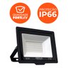 Kit 10 Refletores de Led 50w Fortled - 5