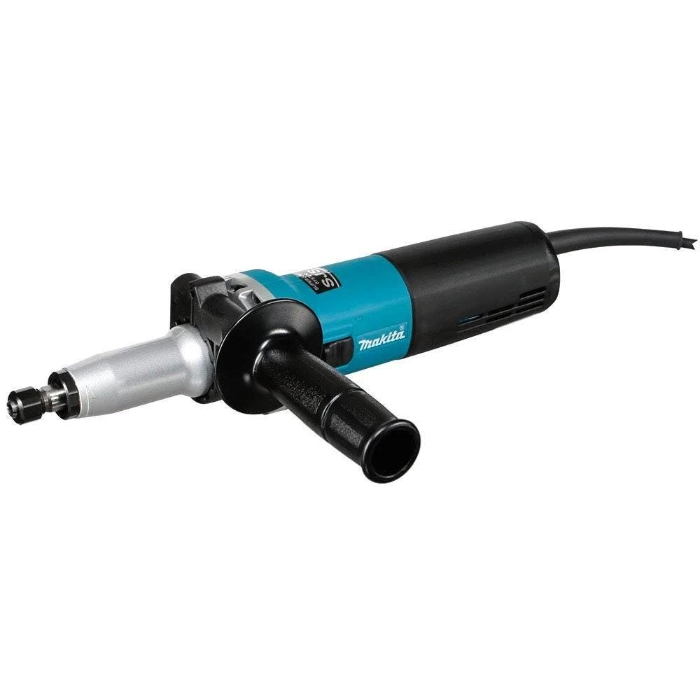 Retificadeira 8mm 5/16'' Industrial 750w com Chave 13 Chave 19 Pinça e Punho Gd801c 220v Makita - 1