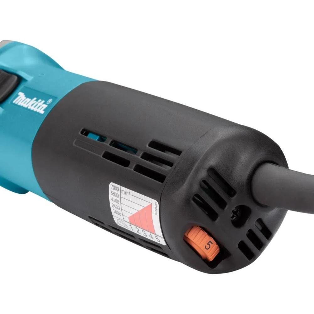 Retificadeira 8mm 5/16'' Industrial 750w com Chave 13 Chave 19 Pinça e Punho Gd801c 220v Makita - 7