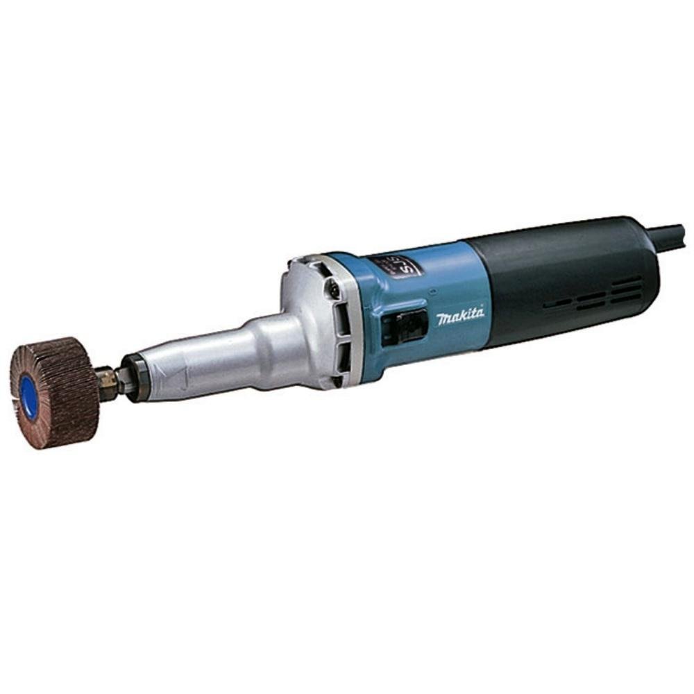 Retificadeira 8mm 5/16'' Industrial 750w com Chave 13 Chave 19 Pinça e Punho Gd801c 220v Makita - 8