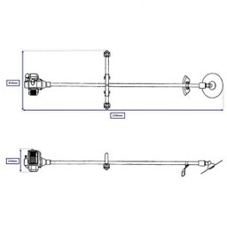 Roçadeira a Gasolina BR 33G 32,6cc Branco - 3