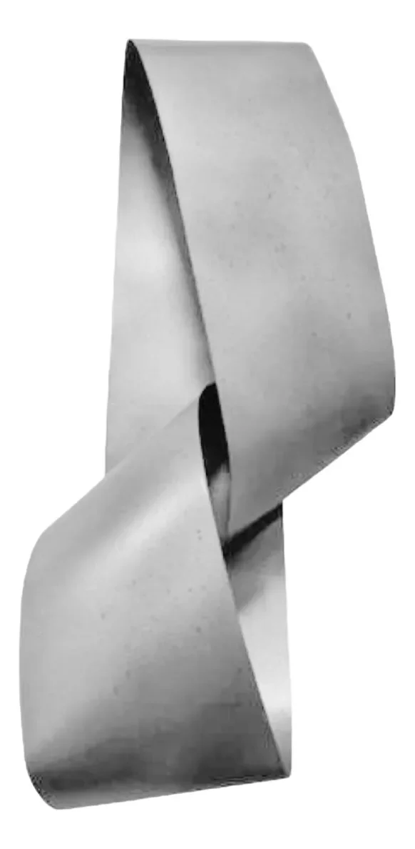 Decoração Escultura de Parede de Metal Exclusivo no Brasil Home Decor Prata Velho