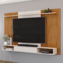 Ver imagem 3 de Painel Tv 70 Pol 215cm Bancada Suspensa Ethan D04 Freijó/off - Mpozenato