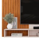 Ver mais imagens de Painel Tv 70 Pol 215cm Bancada Suspensa Ethan D04 Freijó/off - Mpozenato
