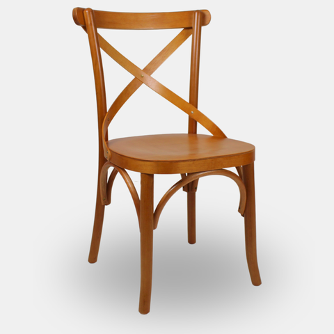 Cadeira de Madeira X Luxemburgo Cor Mel