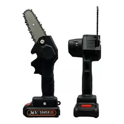 Mini Moto Serra Elétrica 36V 600w Motosserra Bateria Bivolt - 3 Mini Moto Serra Elétrica 36V 600w Motosserra Bateria Bivolt - 3