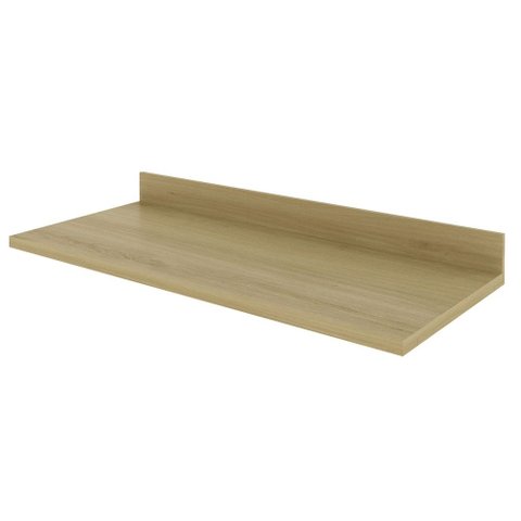 Tampo para Balcão 120 cm Grazi 100% MDF Carvalho Tropical - Tecno Mobili