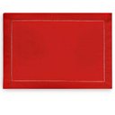 Ver imagem 2 de Lugar Americano Avulso Retangular 30x45cm Linho - Copa e Cia Vermelho