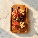 Ver imagem 5 de Tábua Corte Carne Churrasco Madeira Eucalipto Grande Rústica Canaleta Servir Frios Petiscos