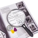 Ver imagem 2 de Lupa com Lente Extra Grande de 12,7cm, Luz Led Zoom de 1.5x