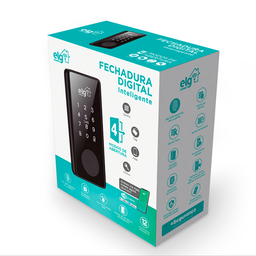 Fechadura Digital Inteligente, Elg, Shfd701, Wi-fi, Senha, App, Ip65, Assistente de Áudio, Preto - 16