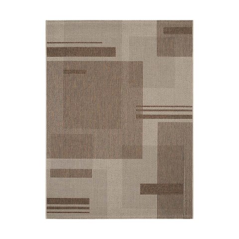 Tapete Sisal Eco Nature Painel 87 Bege-marrom 2,00x2,50m