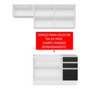 Ver imagem 6 de Armário de Cozinha Compacta 180cm Branco/Preto Glamy Madesa 09