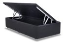 Ver imagem 4 de Cama Box Baú Solteiro Corino 78 X 188cm - Genki Kenko Colchões:branco