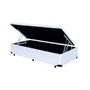 Ver imagem 5 de Cama Box Baú Solteiro Corino 78 X 188cm - Genki Kenko Colchões:branco