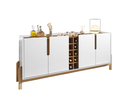 Ver imagem 1 de Buffet Lizz com Adega 190cm Branco Cedro Marrom Casa D