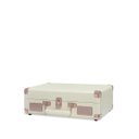 Ver imagem 5 de Maleta Vitrola Toca Disco Vinil Bluetooth USB Classico Retro Vintage - Rosa Gold
