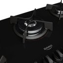 Ver imagem 7 de Cooktop 5 Bocas com Mega e Tripla Chama Turbo Glass Dako