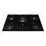 Cooktop 5 Bocas com Mega e Tripla Chama Turbo Glass Dako - 2