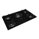 Ver imagem 3 de Cooktop 5 Bocas com Mega e Tripla Chama Turbo Glass Dako