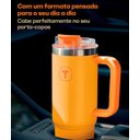 Ver imagem 6 de Copo Térmico Big T com Canudo 1,1 Litros Damasco Tupperware