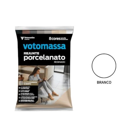Rejunte Votoran Porcelanato Branco 1kg