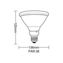 Ver imagem 2 de Lâmpada Led Taschibra Par 38 14W E27 Bivolt 2700K Luz Amarela