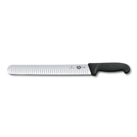 Faca Profissional Brisket Sulcos Lâmina 30cm Swiss Classic Victorinox