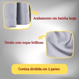 Cortina 5 Metros Tecido Blecaute Para Sala Pé Direito Duplo - 4