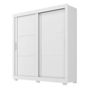 Ver imagem 1 de Guarda Roupa Casal Titanium Branco – Zanzini