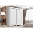 Ver imagem 5 de Guarda Roupa Casal Titanium Branco – Zanzini