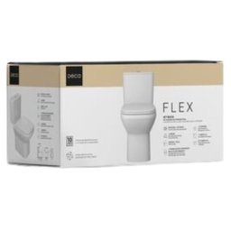 Kit Completo Bacia com Caixa Acoplada Flex Branco Deca - 4