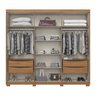 Guarda-roupa Norton 06 Pts. Nature/off White - Henn - 9