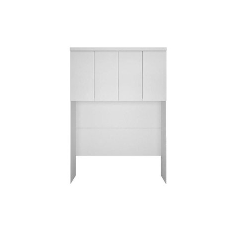 Módulo de Quarto Casal Armário Ponte Aéreo /queen 167cm Rizon/linea C/ 4 Portas Neve - Novo