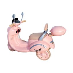 Moto Elétrica Scooter Lemn 6v Rosa Infantil 1246 - Bang Toys - 2