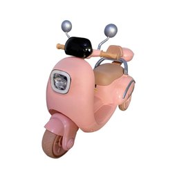 Moto Elétrica Scooter Lemn 6v Rosa Infantil 1246 - Bang Toys - 1
