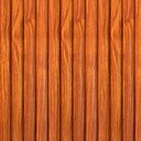 Ver imagem 2 de Painel Ripado Wpc Interno Low Cor: Mogno 2,90m X 15cm (0,43m²)