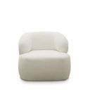 Ver imagem 3 de Conjunto Sala de Estar Decorativo Charlote 1 Sofá 180cm 2 Lugares 1 Poltrona Base Fixa com Puff Bouc