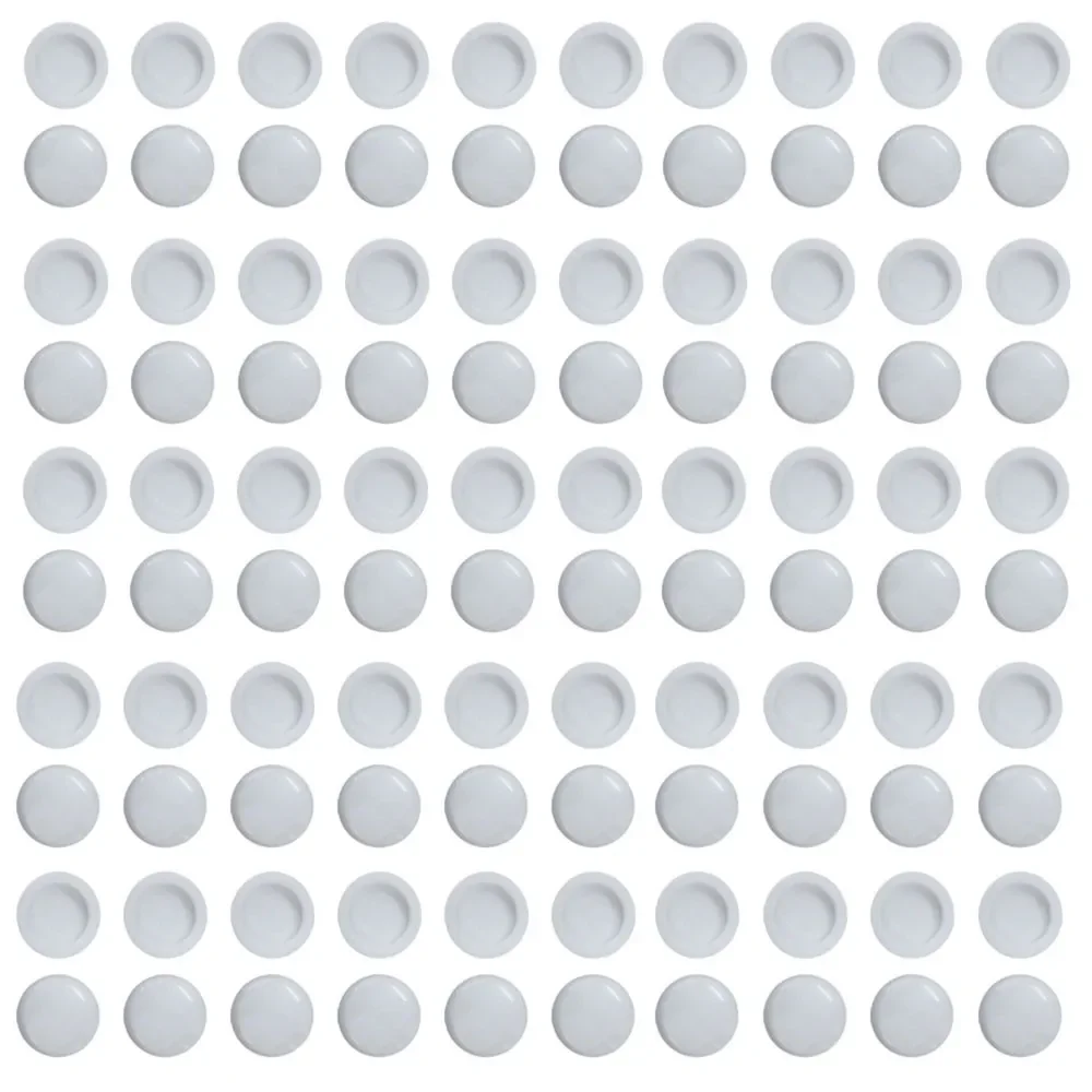 Tampa Cpl Para Parafuso Cab. 13 Branca (Kit Com 100 Un) - 6