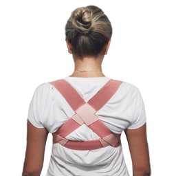 Corretor Postural Espaldeira Elastica Correção Postura Tamanho:g - 4