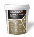 Ver imagem 1 de Rejunte Acrilico Cinza (novo) Bicomponente 1kg - Ceramfix