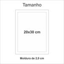 Ver imagem 2 de Quadro Por esta filha orava eu arco íris quarto bebe menina:Preto